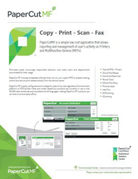Papercut, Mf, Ecoprintq, Perfect Printz